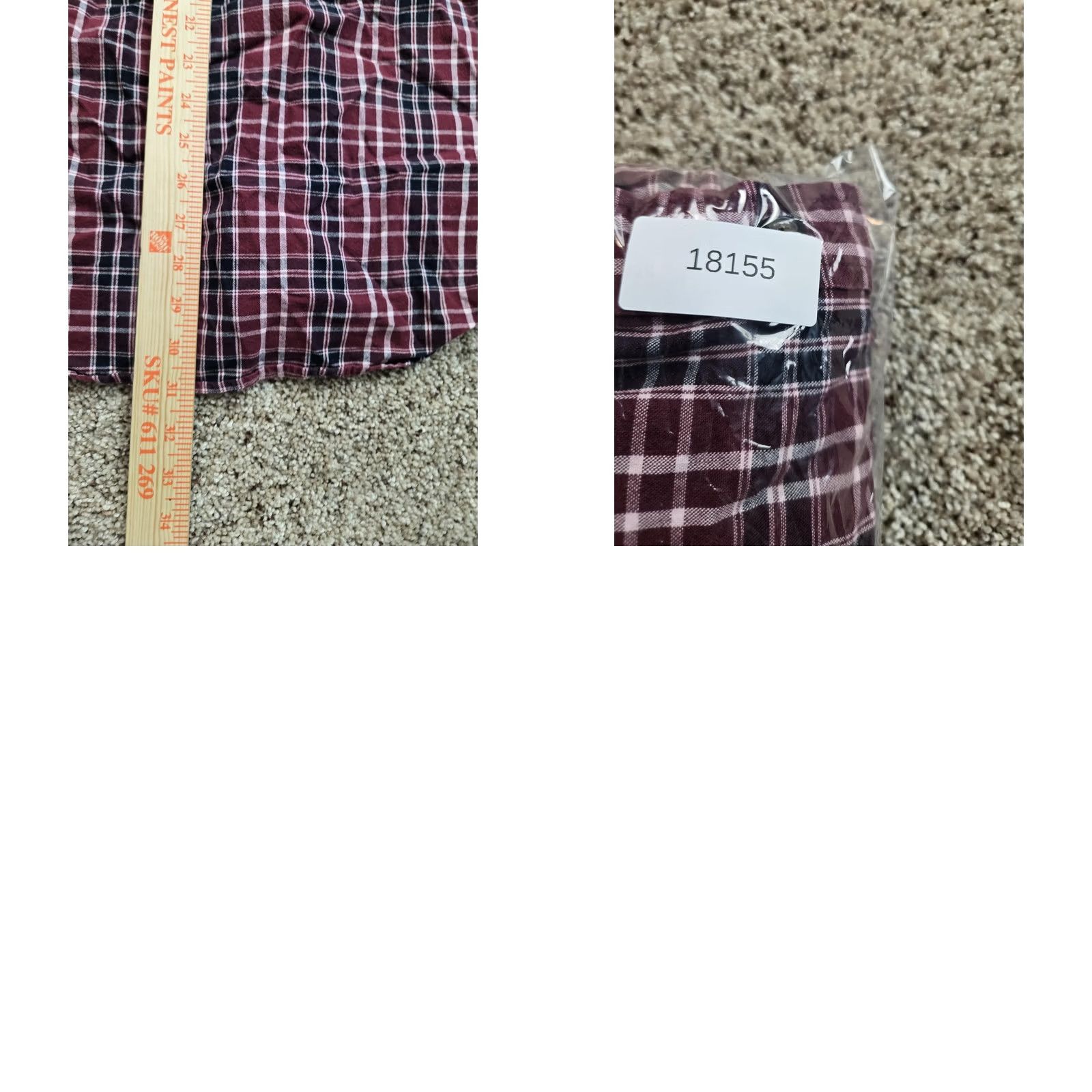 Eddie Bauer VINTAGE Eddie Bauer Shirt Mens L Red Plaid Long Sleeve Button Down Cotton Size US L / EU 52-54 / 3 - 8 Thumbnail