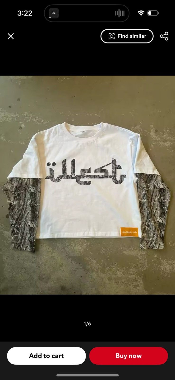 Other Street Fashion Camouflage Splicing shirt Size US S / EU 44-46 / 1 - 1 Thumbnail