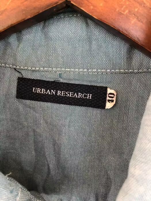 URBAN RESEARCH DOORS Urban Research Patchwork Shirt Button up Size US M / EU 48-50 / 2 - 4 Thumbnail