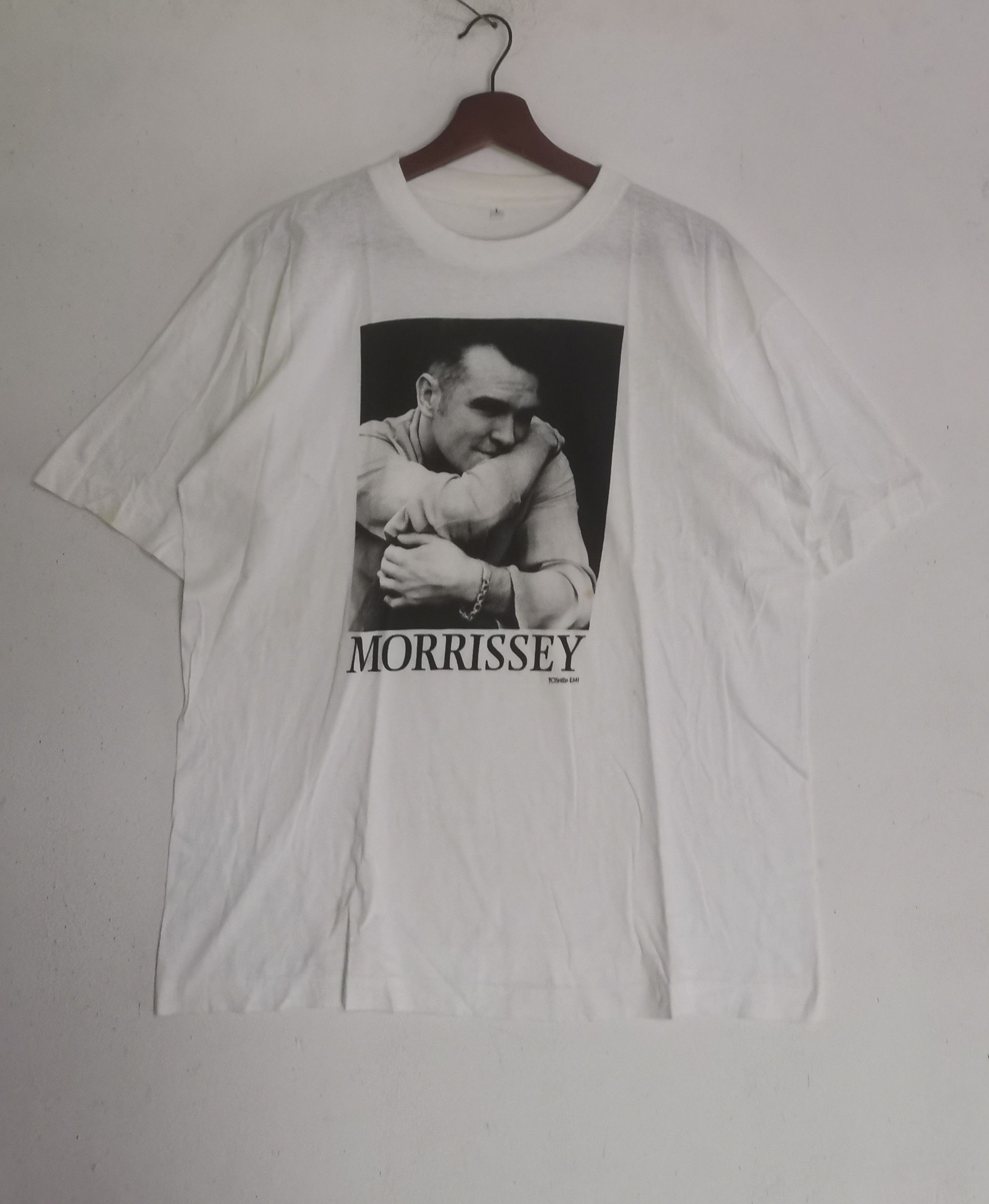 Morrissey × Vintage Rare vintage Morrissey t-shirt English singer-songwriter Size US L / EU 52-54 / 3 - 1 Thumbnail
