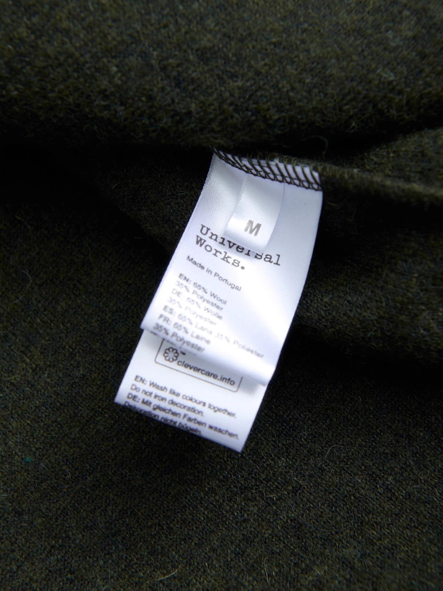 Other UNIVERSAL WORKS Moss Green Oversized Wool Cardigan Size M / US 6-8 / IT 42-44 - 9 Thumbnail