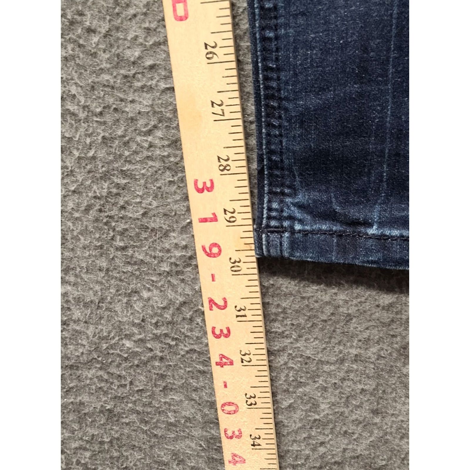 Miss Me Miss Me Jeans Womens 24x30 Skinny Rise Ankle Stretch Distressed Denim 5-Pocket Blue Cowboy Western Y2K Shirt? Size 42" / US 20 - 6 Thumbnail