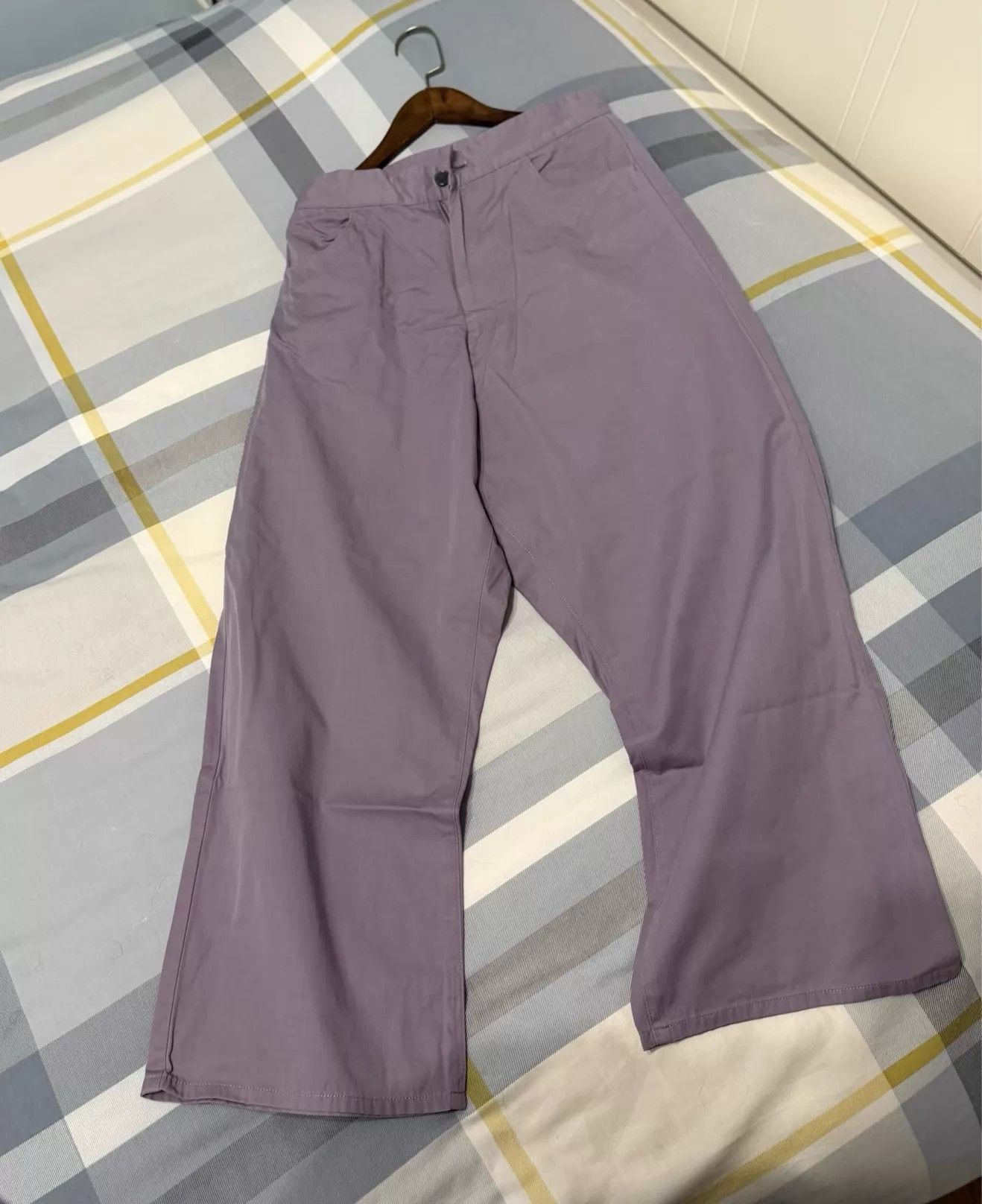 Yohji Yamamoto Yohji Yamamoto oversized purple slacks 72 waist 90 Size 26" / US 2 / IT 38 - 1 Thumbnail