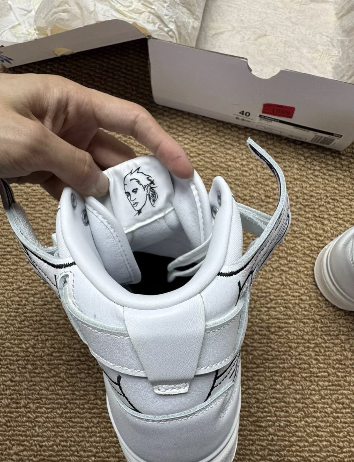 Adidas Adidas Jeremy Scott Wings 4.0 K37 Size US 6.5 / EU 39-40 - 4 Thumbnail