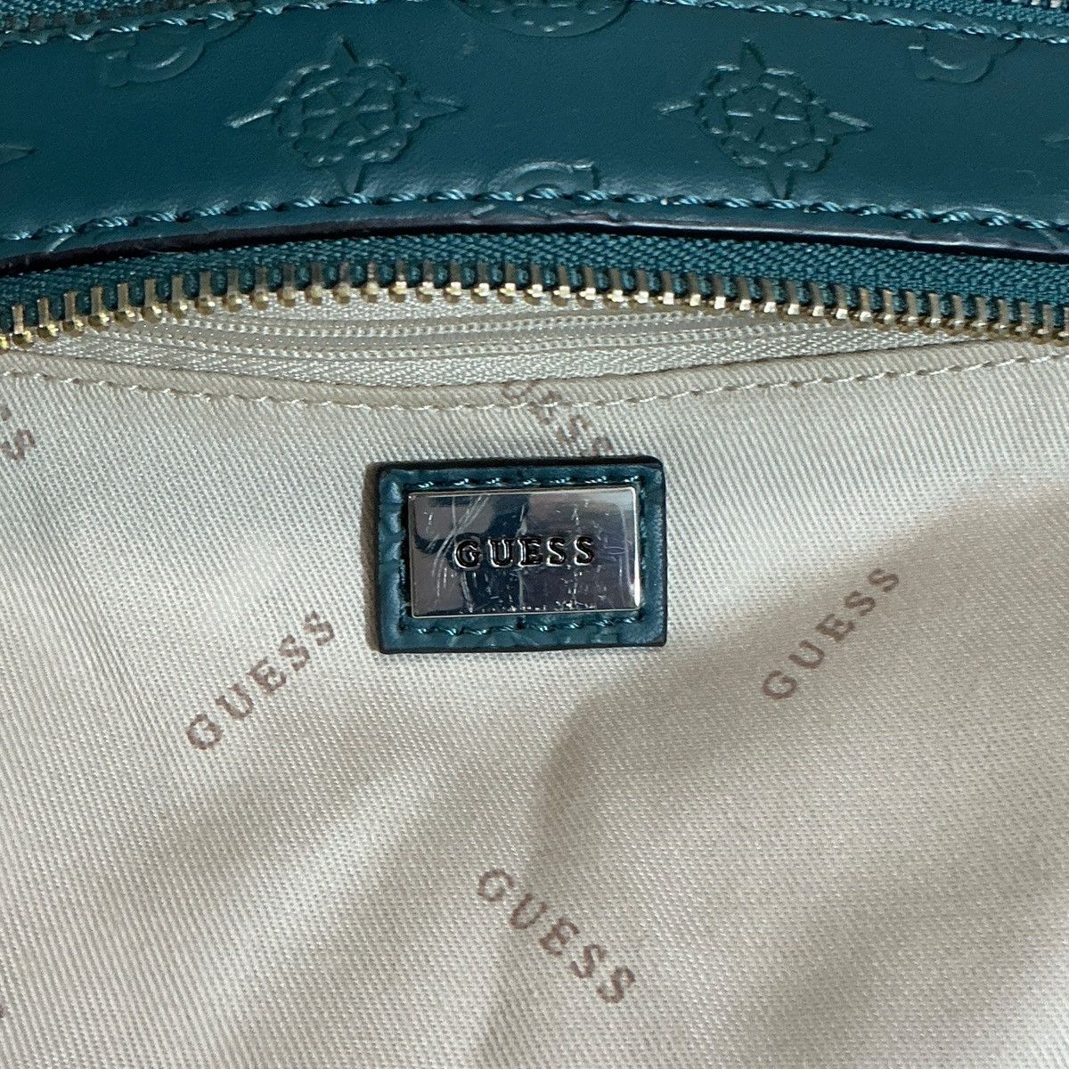 Guess Y2K Vintage Guess Teal Double Zip Crossbody Bag Size ONE SIZE - 8 Thumbnail