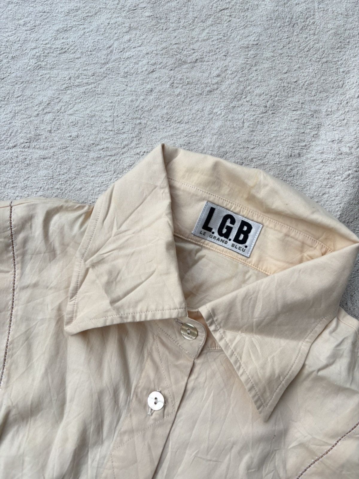 Le Grande Bleu (L.G.B.) L.G.B le grand bleu button up shirt Size US S / EU 44-46 / 1 - 4 Thumbnail