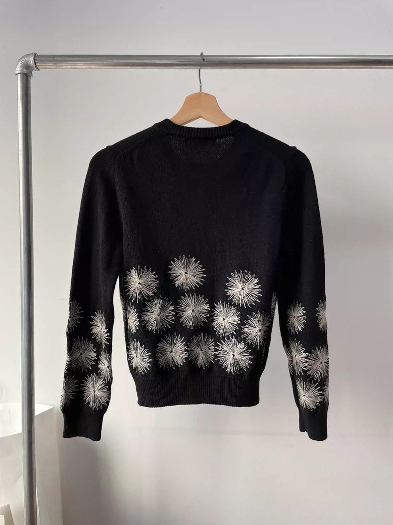 Comme des Garcons Comme Des Garcons size 均码 Fireworks embroidered sweater Size M / US 6-8 / IT 42-44 - 2 Thumbnail