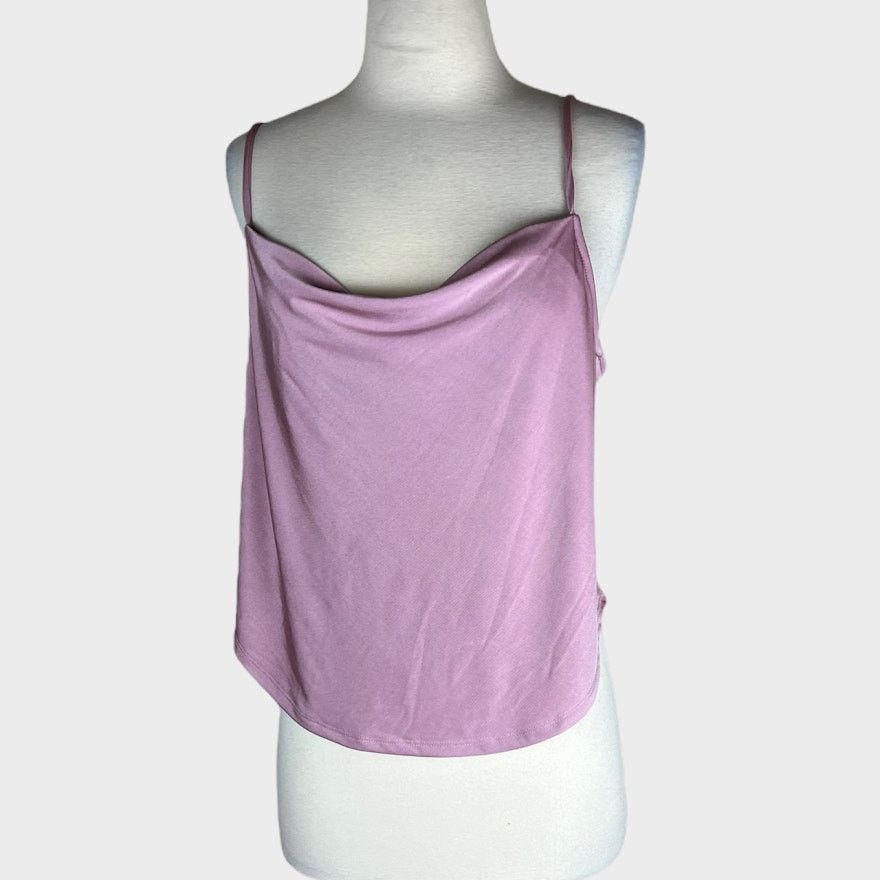Target Basics Wild Fable | Cowl Neck Slinky Stretch Cami | Medium NWT Size M / US 6-8 / IT 42-44 - 3 Thumbnail