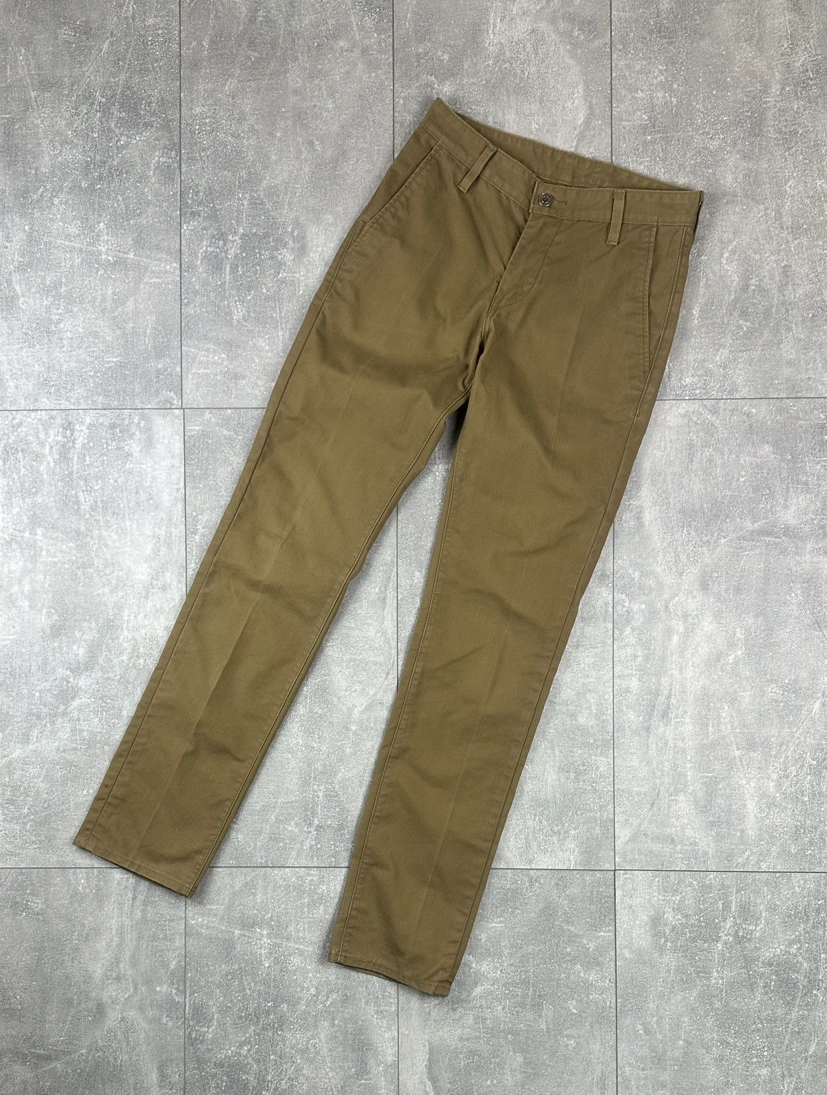 Levi's Levis 511 Slim Fit Commuter Beige Chino Pants Small Tab logo Size US 30 / EU 46 - 1 Thumbnail