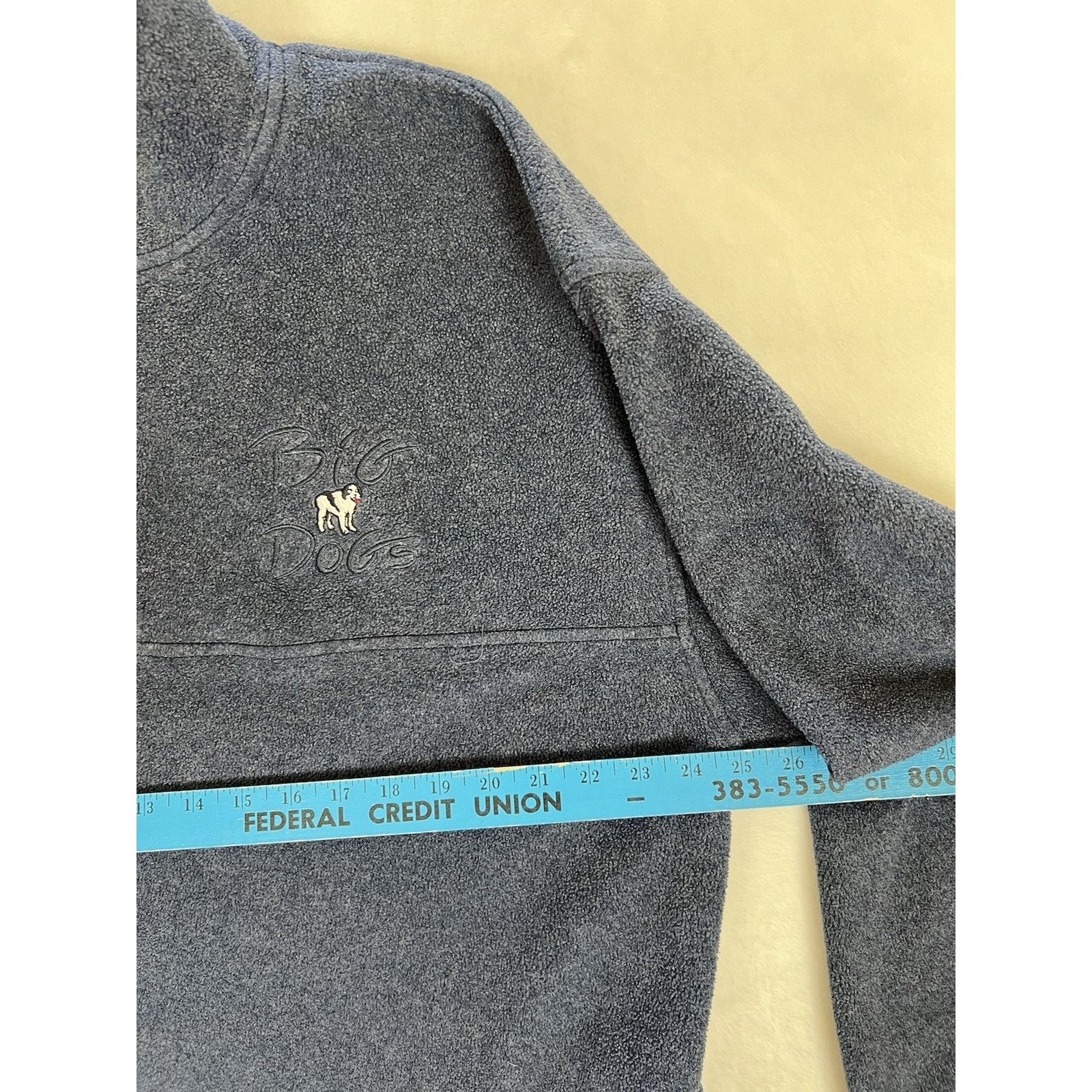 Big Dogs Vintage Big Dogs 1/4 Zip Fleece Sweatshirt Size XL Blue 90s Size US XL / EU 56 / 4 - 4 Thumbnail