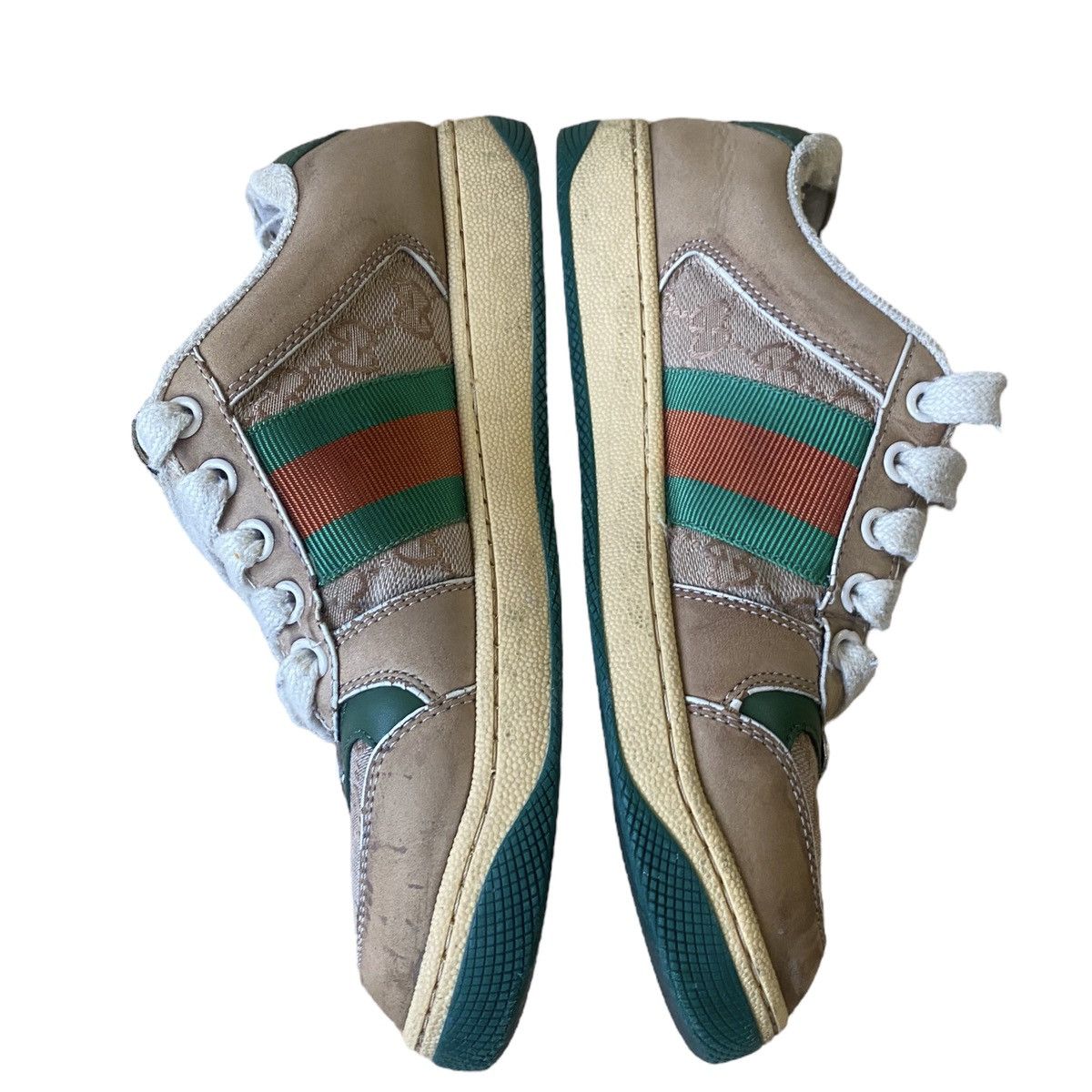 Gucci Gucci screener leather trainers 36 EUR Size US 5 / IT 35 - 4 Thumbnail
