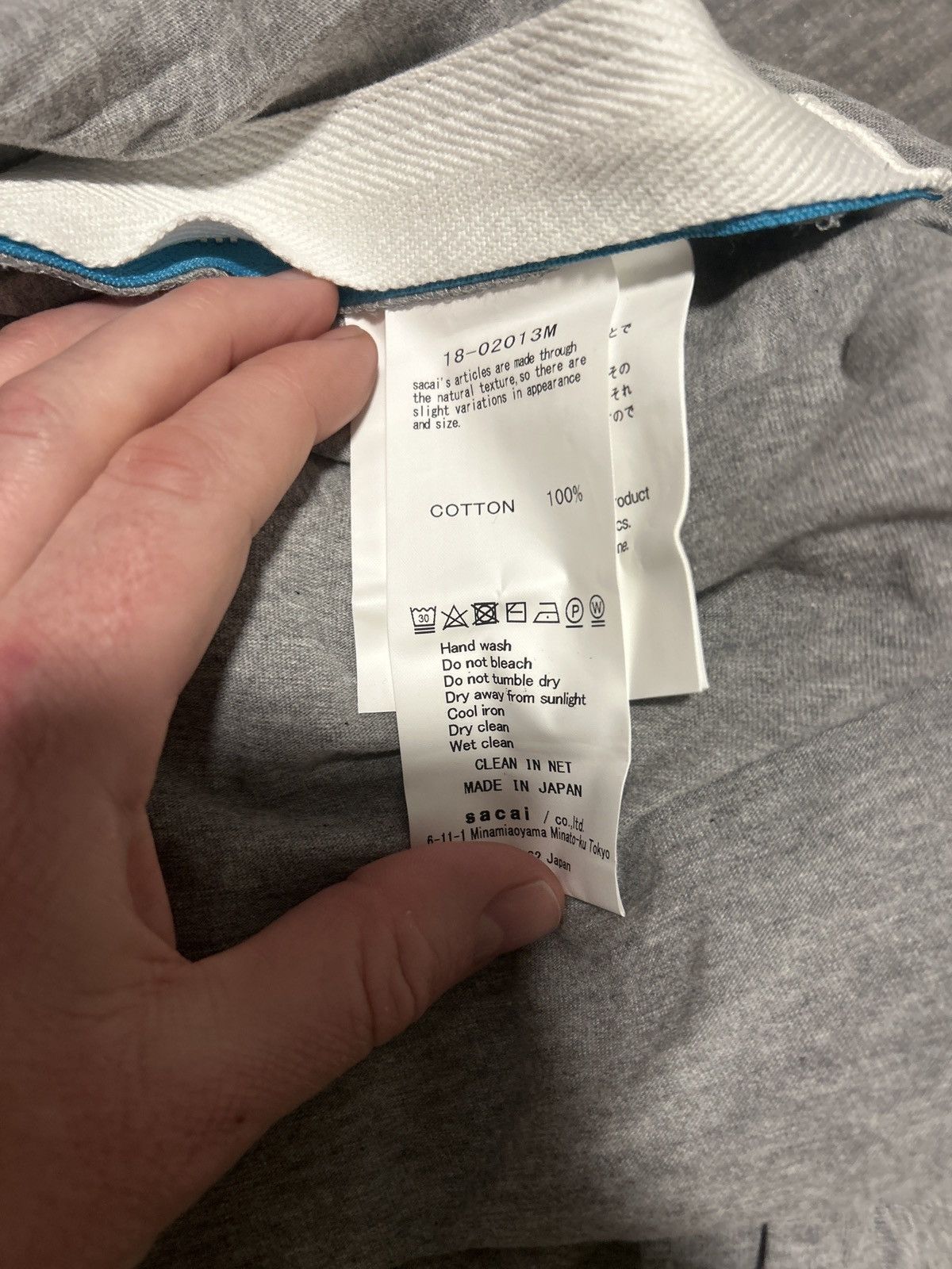 Sacai Sacai Men’s Zip Tee Size US L / EU 52-54 / 3 - 8 Thumbnail