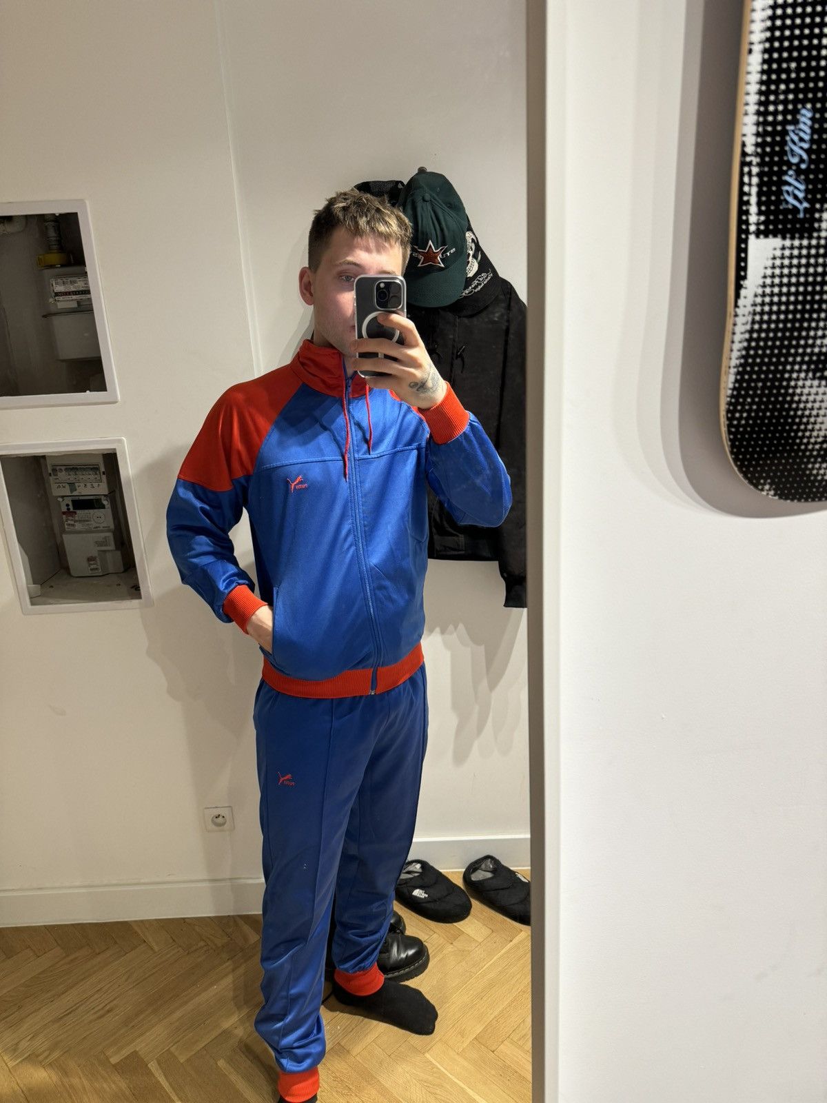 Puma Vintage 90s Puma Track Suit Full Set Streetwear Hype Rare Size US M / EU 48-50 / 2 - 7 Thumbnail