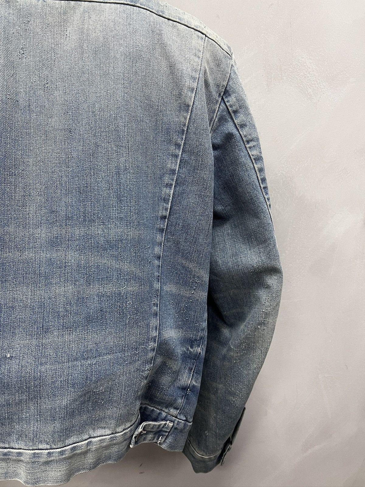 Diesel Diesel trucker jacket leather collar avant garde style y2k Size US M / EU 48-50 / 2 - 9 Thumbnail