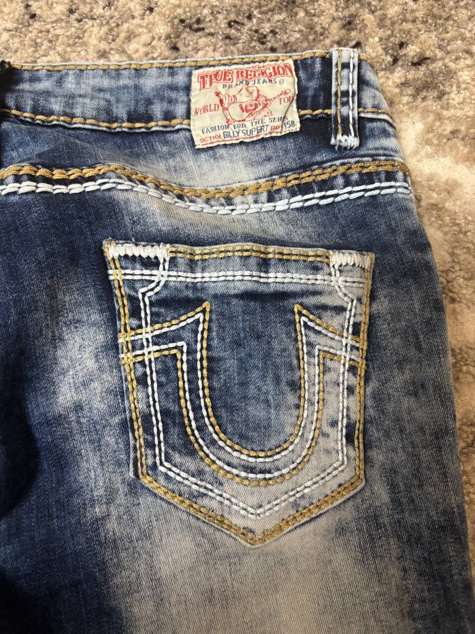 True Religion True Religion Rare Brand Jeans – Made in USA – Men’s 33x34 Size US 33 - 15 Thumbnail