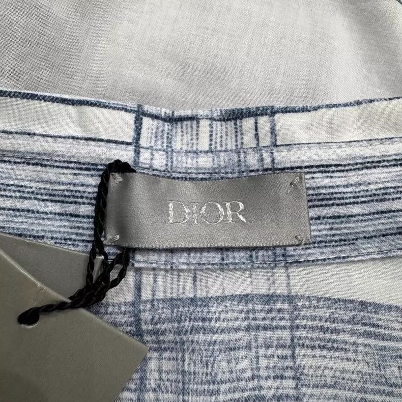 Dior Dior Size 41 FW22 tie-dyed lapel hidden button open-closed Size US XXS / EU 40 - 4 Thumbnail