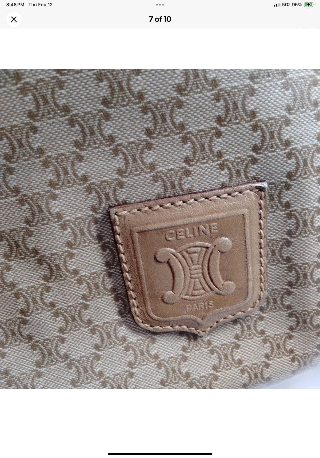 Celine Vintage Celine Duffle bag/Carry On Size ONE SIZE - 7 Thumbnail
