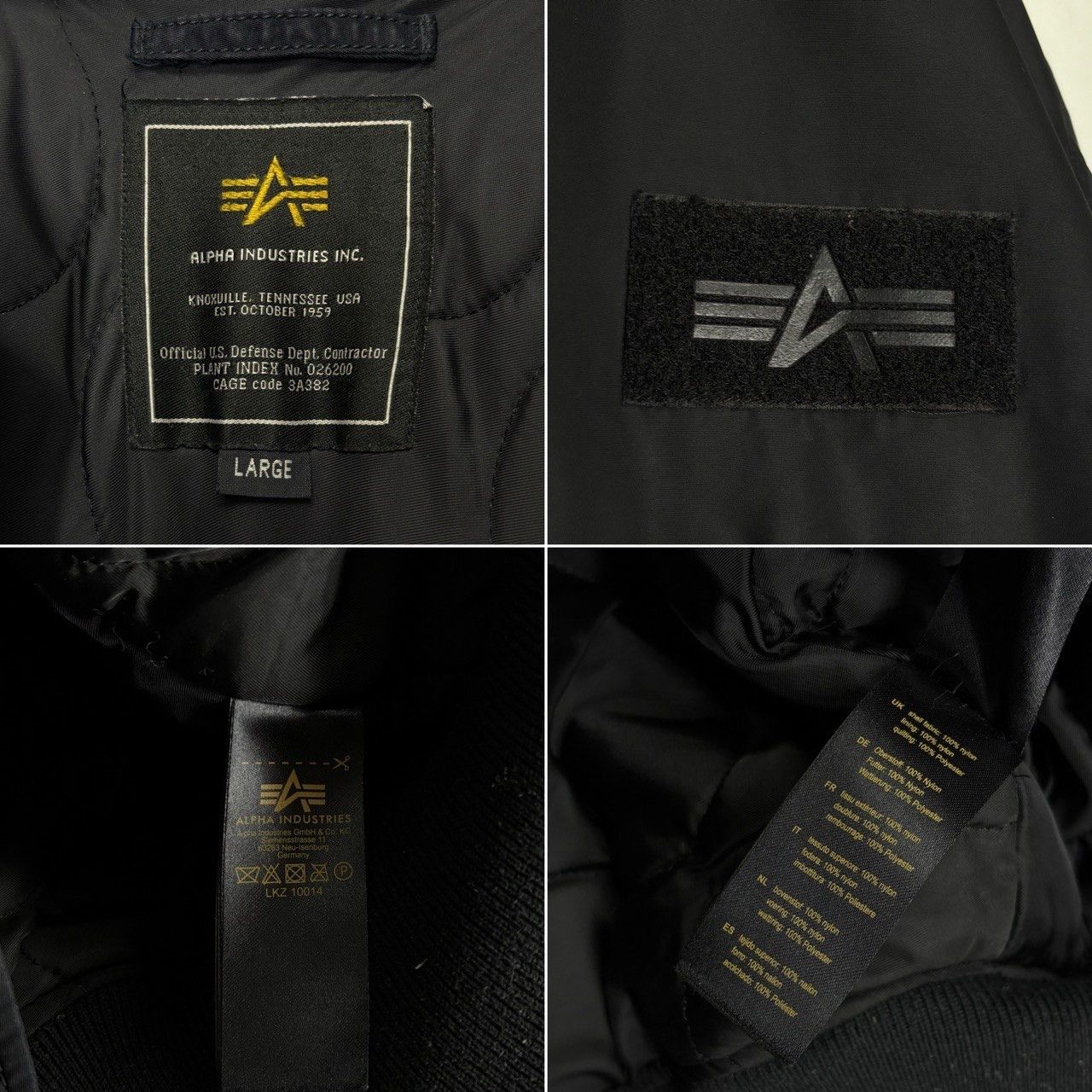 Alpha Industries Vintage Alpha Industries CWU 45/P Army Flight Bomber Jacket Size US L / EU 52-54 / 3 - 20 Thumbnail