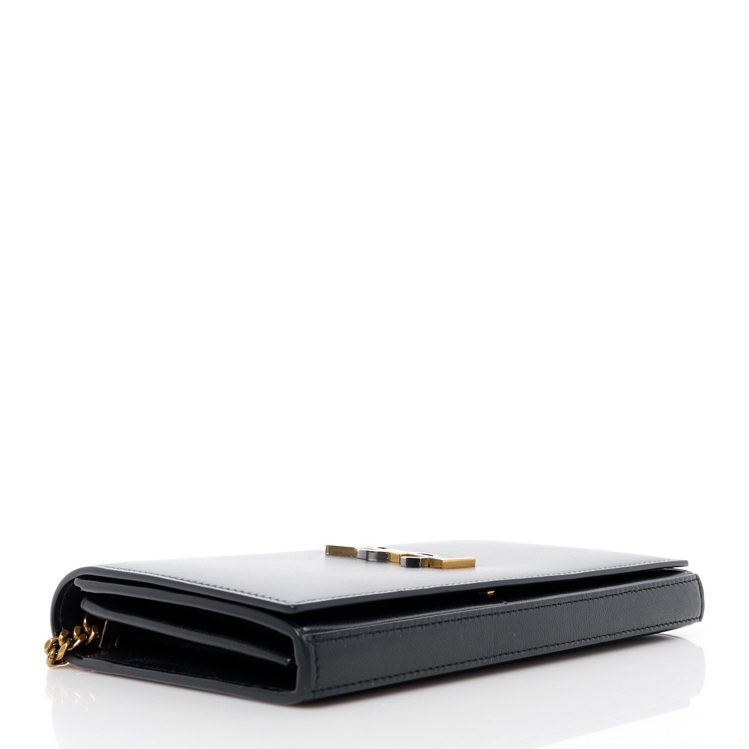 Saint Laurent Paris o1b1hav110325 Size: OS / Cassandre Chain Wallet in Black Size ONE SIZE - 4 Thumbnail