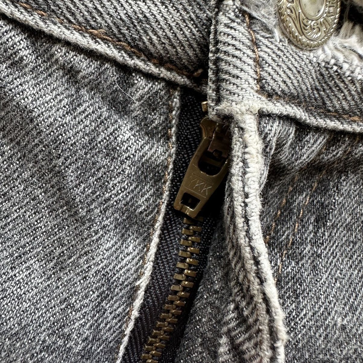 Japanese Brand × Jean × Vintage Vintage Japanese Black Faded Distressed Denim Jean Pant W31 Size US 31 - 7 Thumbnail