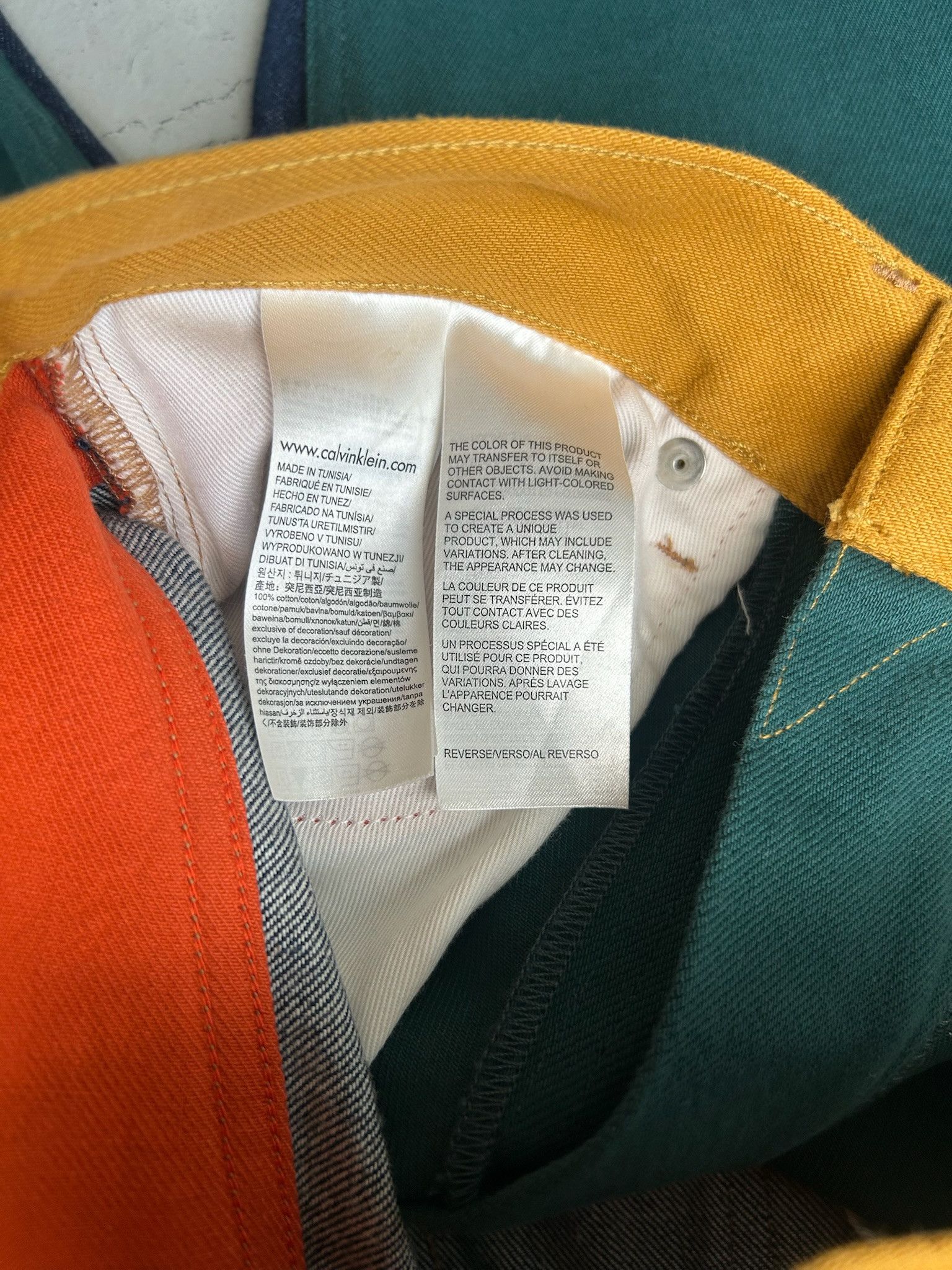 Calvin Klein Calvin Klein Jeans Color Block Denim Size US 30 / EU 46 - 5 Thumbnail