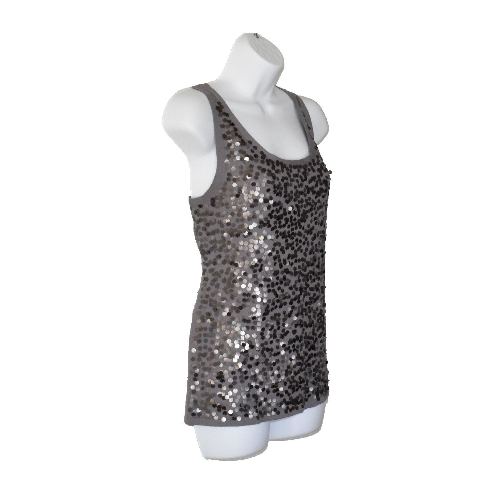 Eileen Fisher NEW EILEEN FISHER Merino Wool Sequin Petite Sweater Sz PL Size L / US 10 / IT 46 - 2 Thumbnail