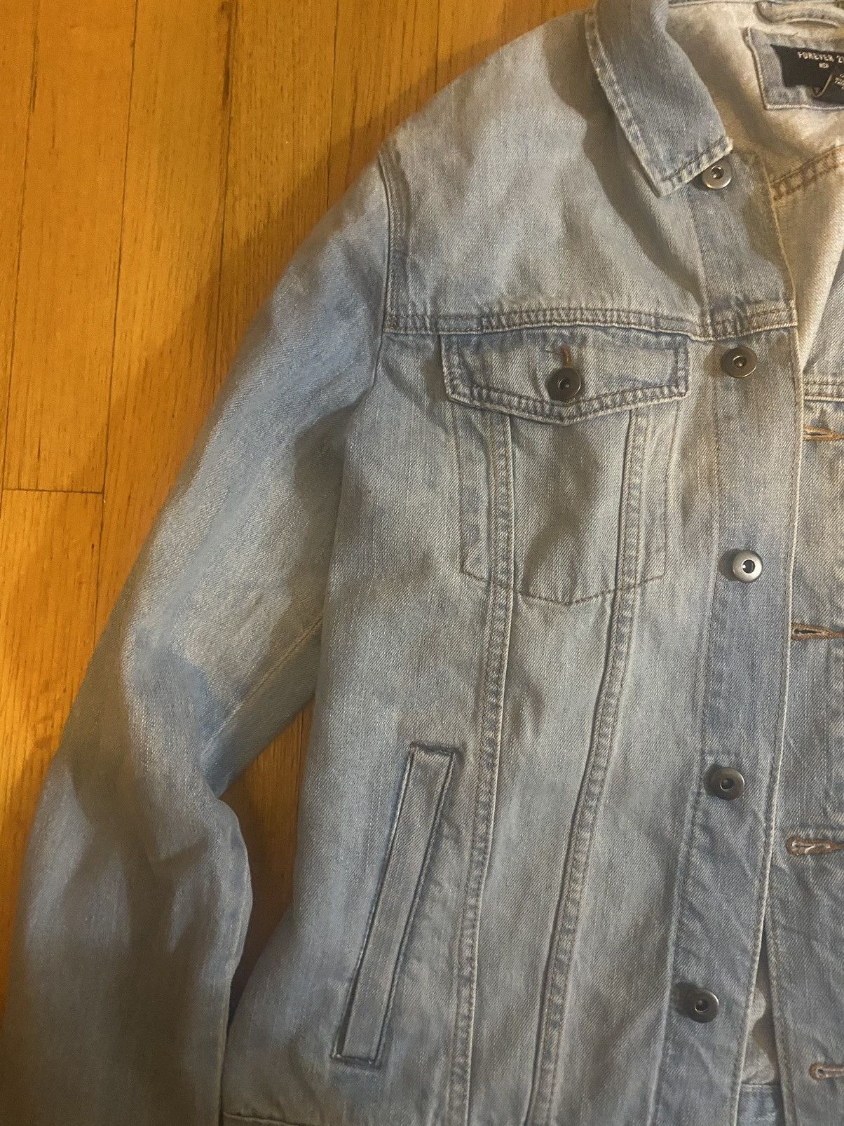 Forever 21 Forever 21 Denim Jacket Size US L / EU 52-54 / 3 - 5 Thumbnail