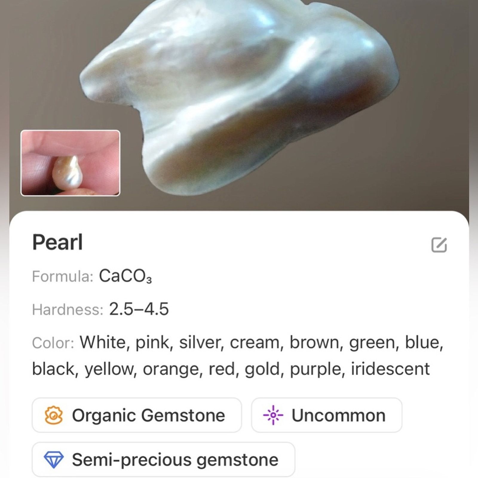 Handmade Handcrafted repurpose genuine stone pearl necklace Size ONE SIZE - 11 Thumbnail