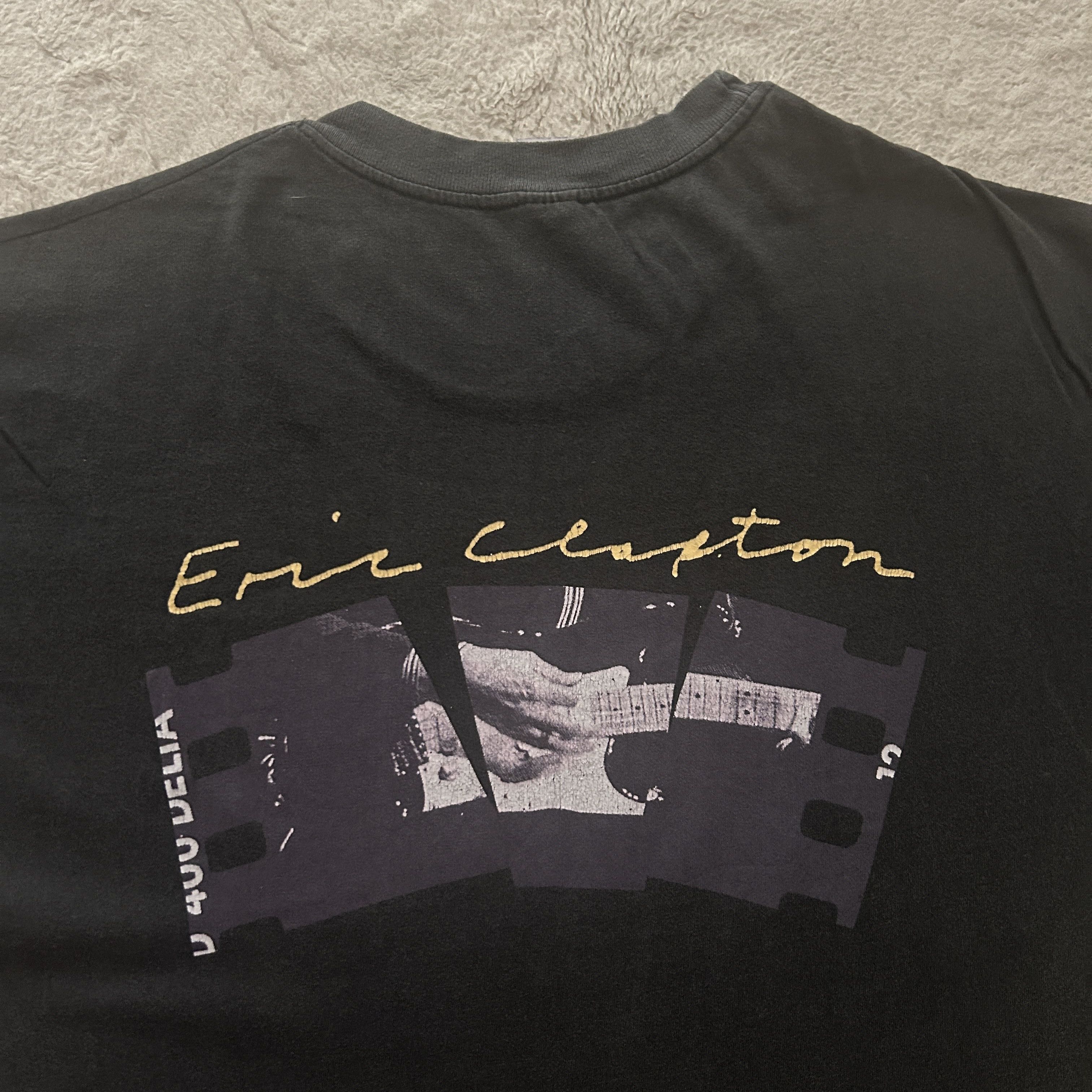 Band Tees Vintage Eric Clapton 1992 Tour Band T-shirt Size US XL / EU 56 / 4 - 4 Thumbnail