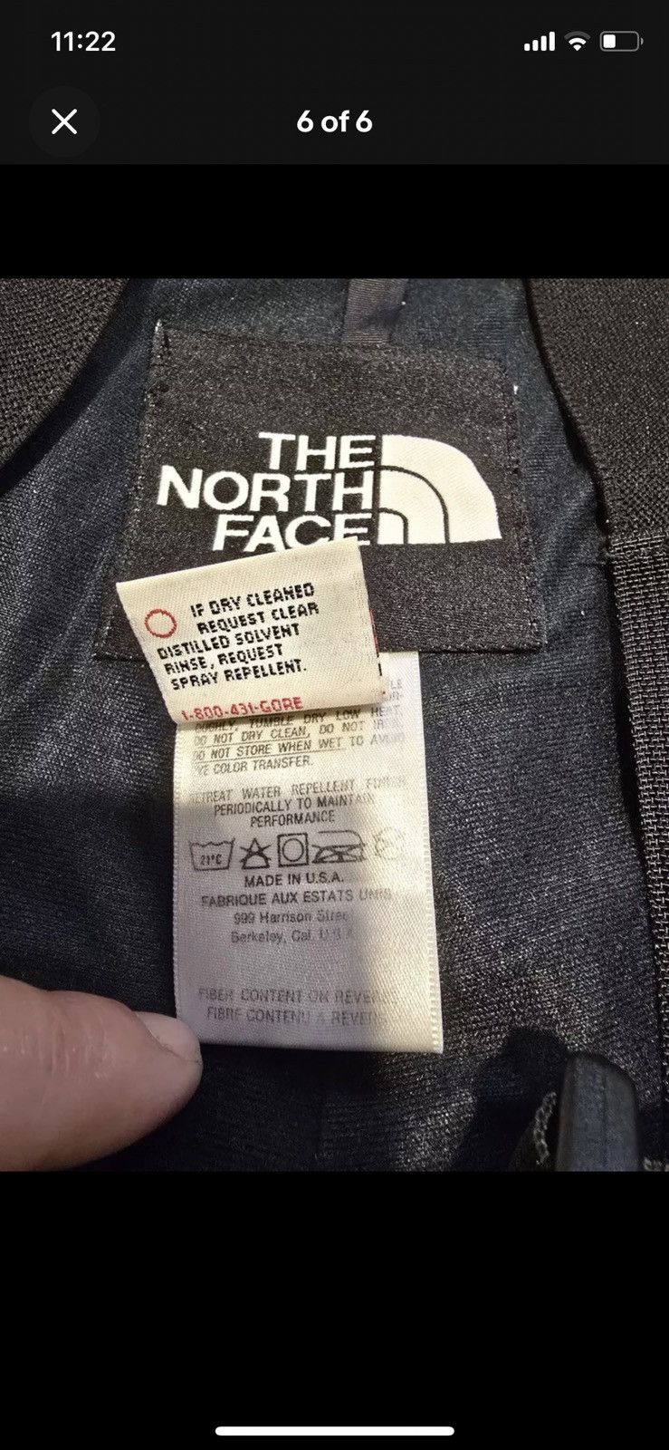 Goretex × The North Face × Vintage North Face Snow Ski Snowboard Pants Mens X-Large Bib gotetex Size US XL / EU 56 / 4 - 3 Thumbnail
