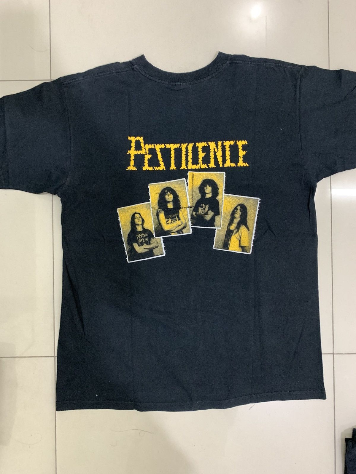 Band Tees Vintage Pestilence Consuming impulse death metal tee Size US L / EU 52-54 / 3 - 2 Thumbnail