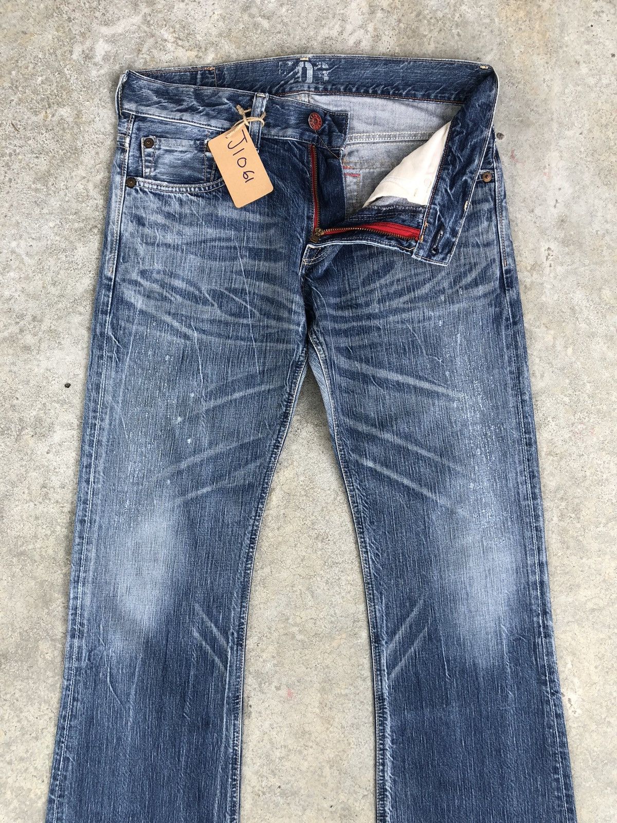 If Six Was Nine Japanese Edwin 503 Flared Jeans Distressed Jeans Size US 34 / EU 50 - 3 Thumbnail
