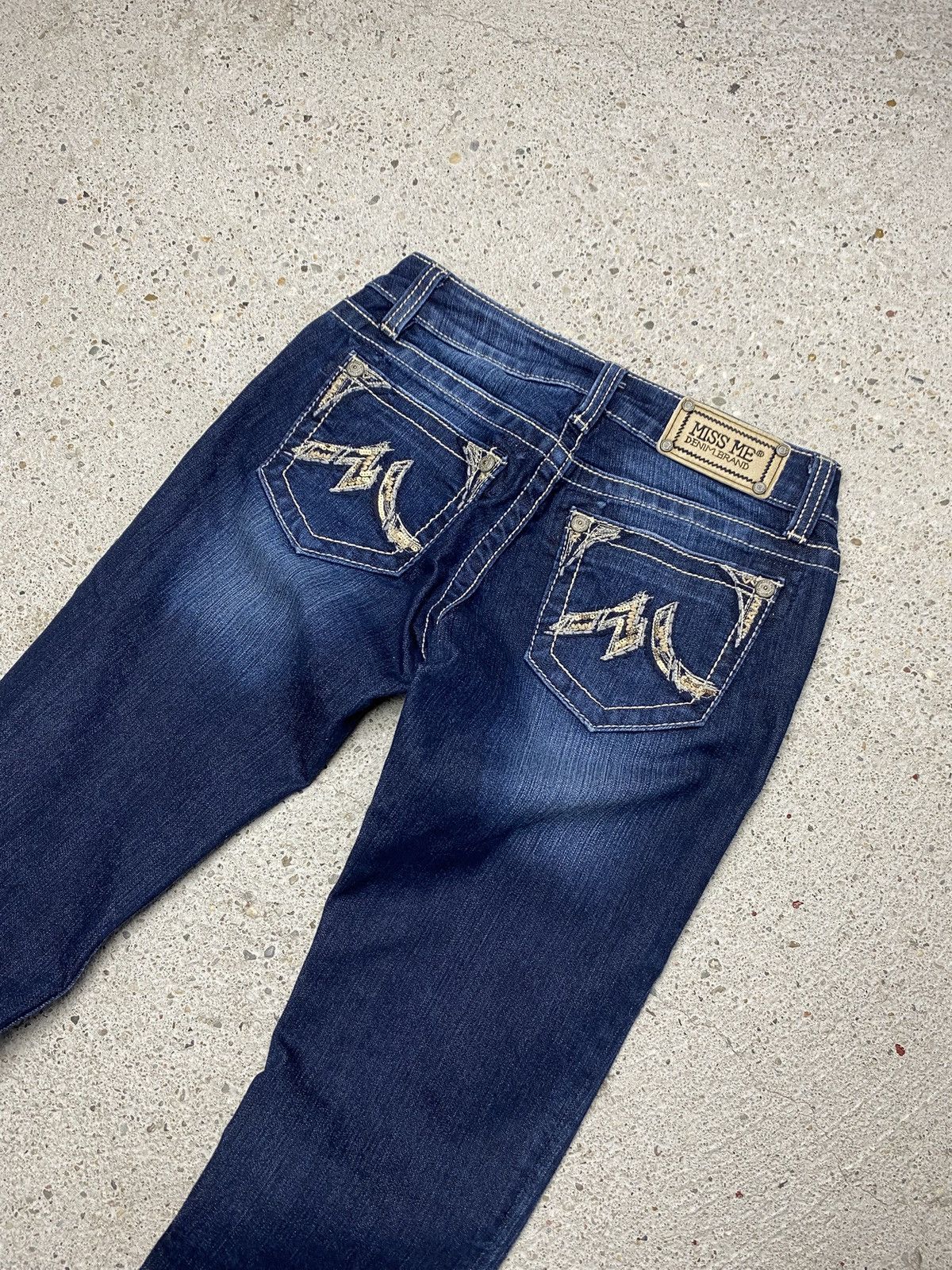 Miss Me Miss me y2k skinny jeans vintage washed navy Size 26" / US 2 / IT 38 - 1 Thumbnail