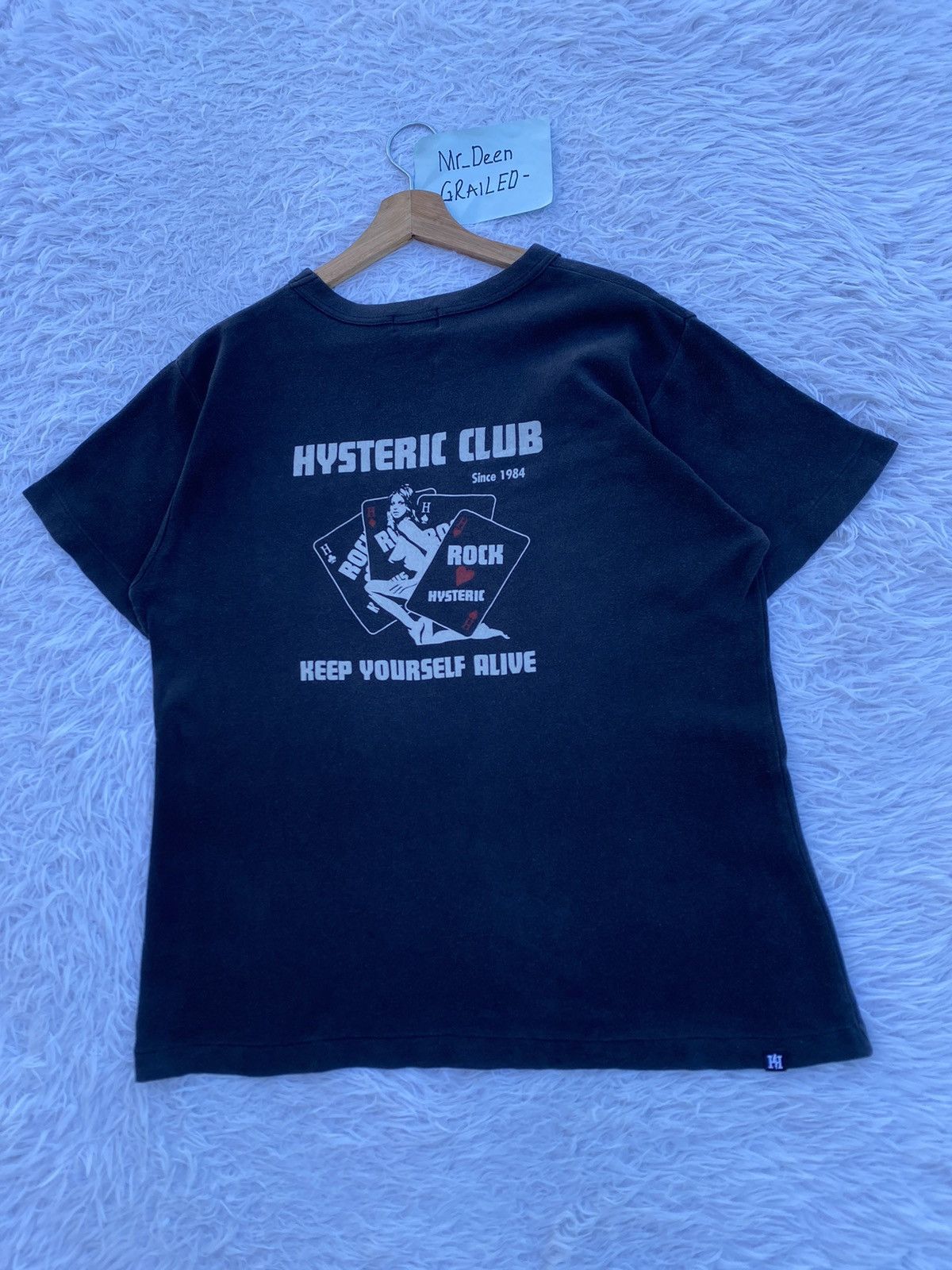 Hysteric Glamour Rare Hysteric Glamour Hysteric Club Tshirt Size US M / EU 48-50 / 2 - 4 Thumbnail