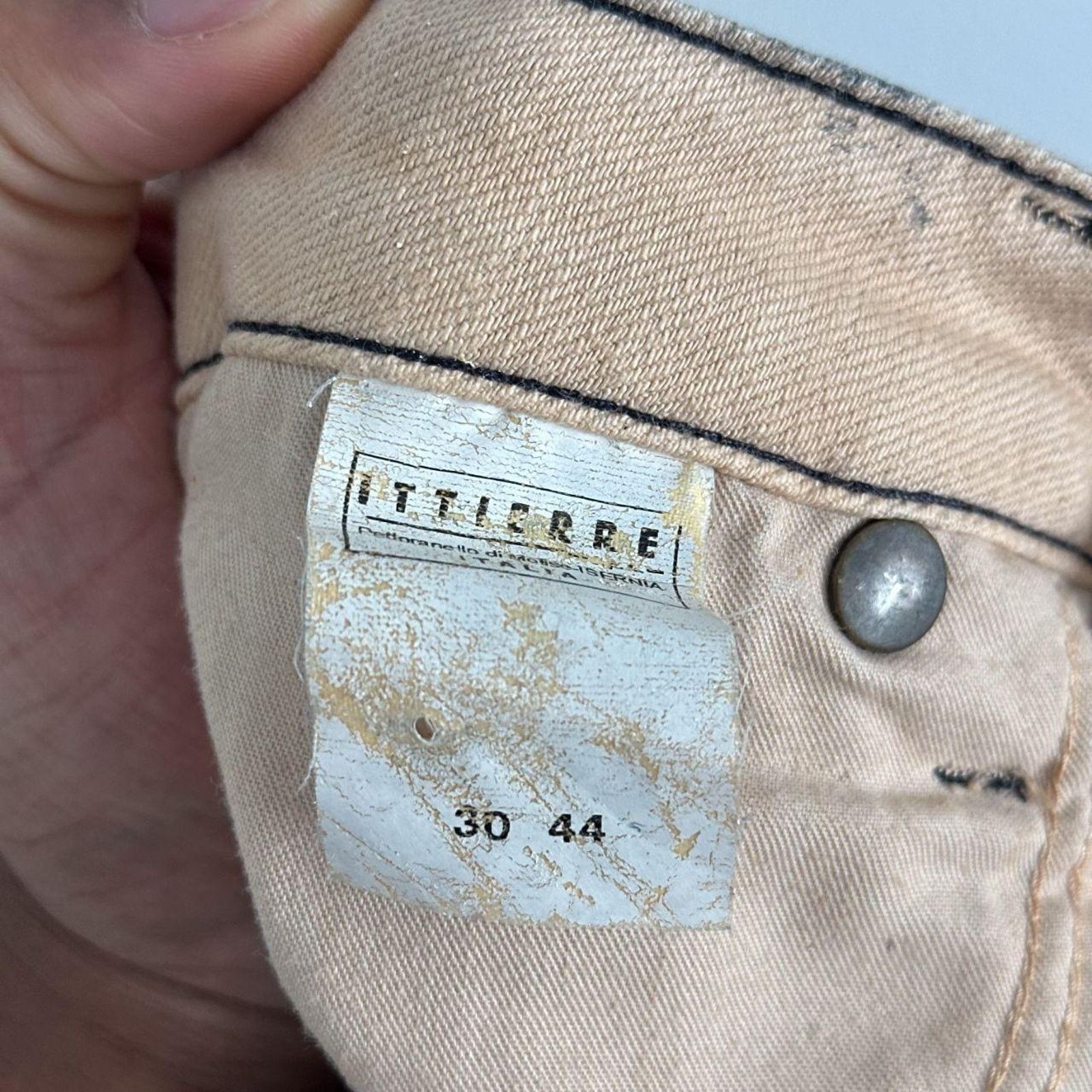 Just Cavalli Vintage Just Cavalli Distressed Jeans in Faded Grey - Unisex Size US 30 / EU 46 - 8 Thumbnail
