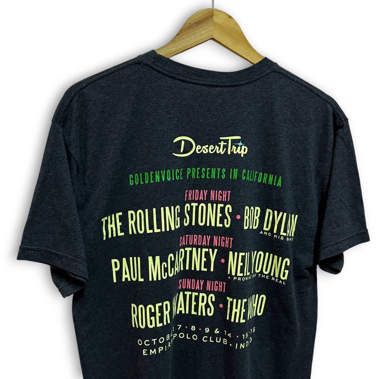 Band Tees × Vintage Official Desert Trip Festival Concert T Shirt Size US M / EU 48-50 / 2 - 4 Thumbnail