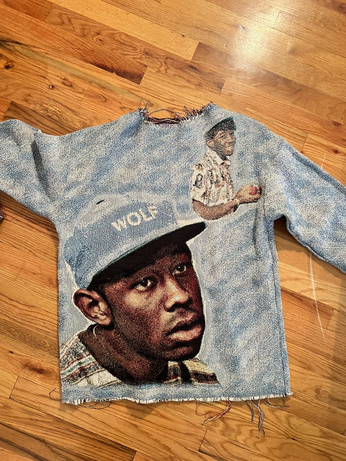 4x1111 × Tyler The Creator 4x1111 “Wolf” Tyler the Creator Tapestry ...