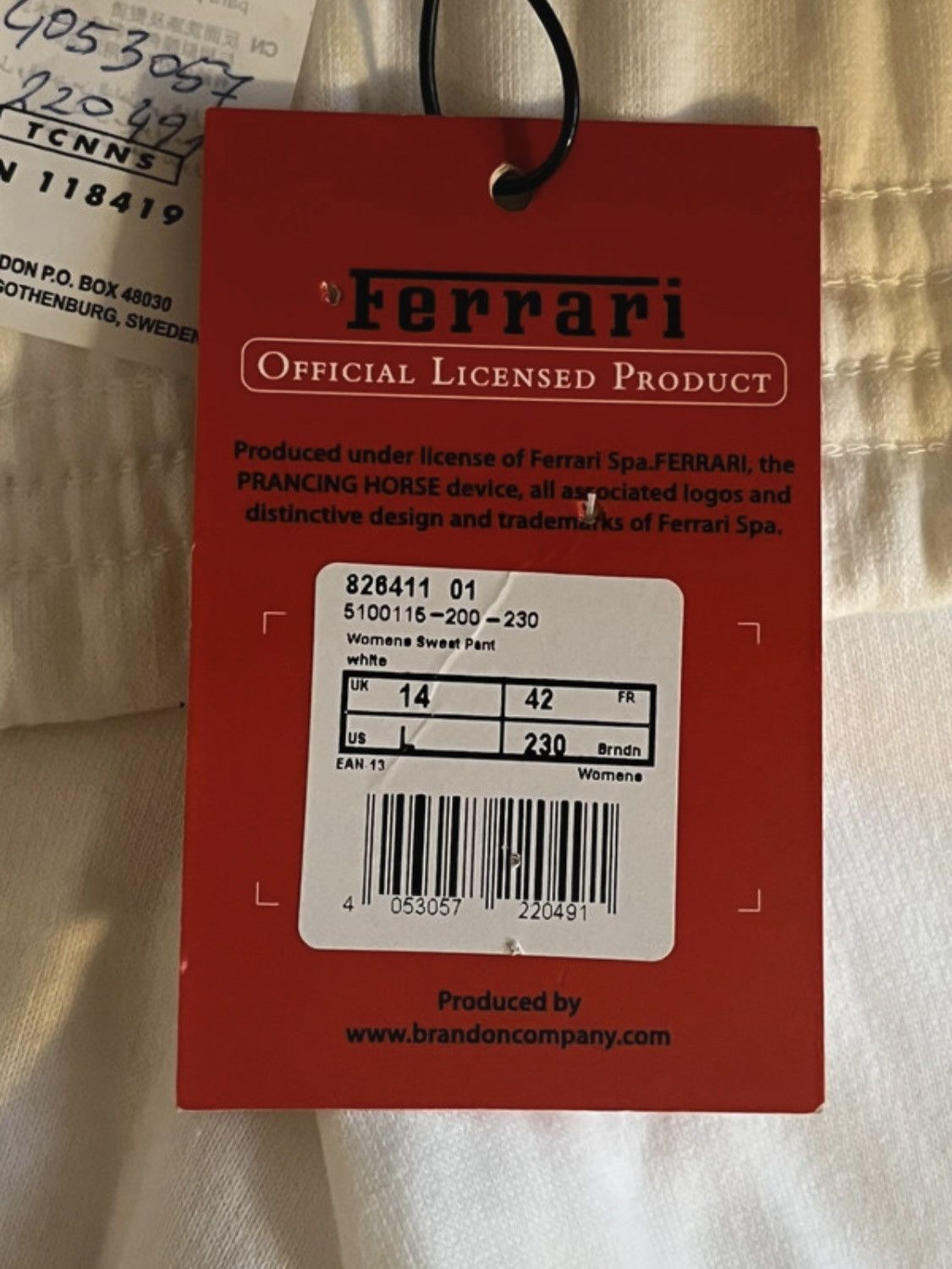 Ferrari Ferrari sweatpants Size US 42 / EU 58 - 6 Thumbnail