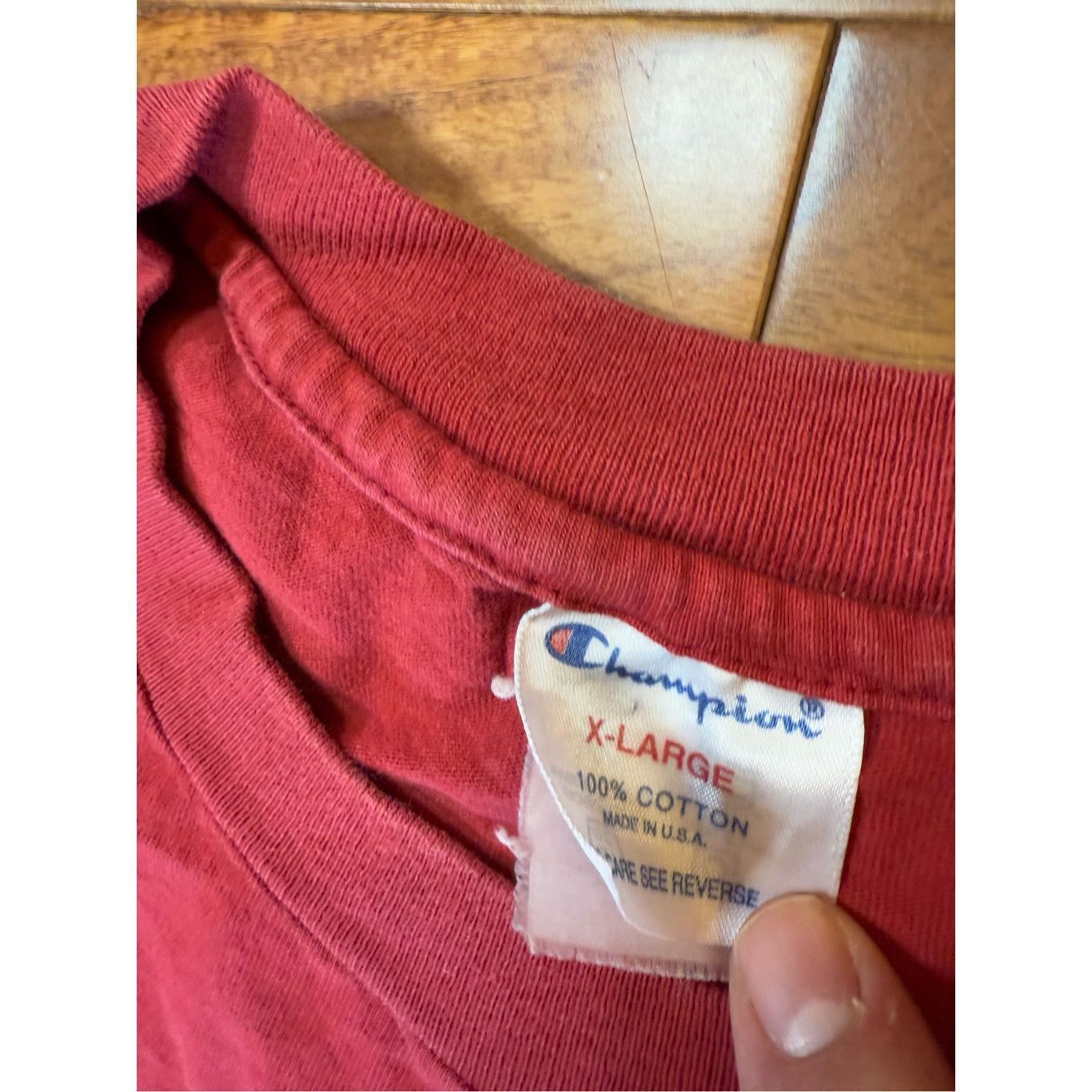 Champion Size XL - vintage 1990s champion Washington Redskins (Comman Size US L / EU 52-54 / 3 - 5 Thumbnail