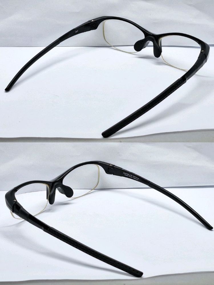 Other Zoff ATHLETE ZA191009 Sports Half-Rim Glasses Frame Wide Fit Size ONE SIZE - 4 Thumbnail