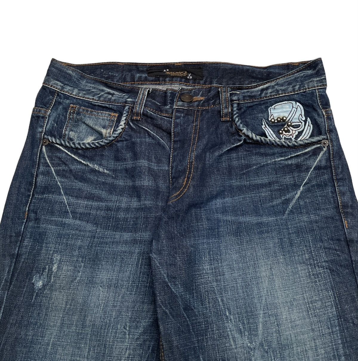 If Six Was Nine × Japanese Brand Rare Design Vintage Japanese Brand Cloud72 Jeans 2000s Size US 33 - 3 Thumbnail