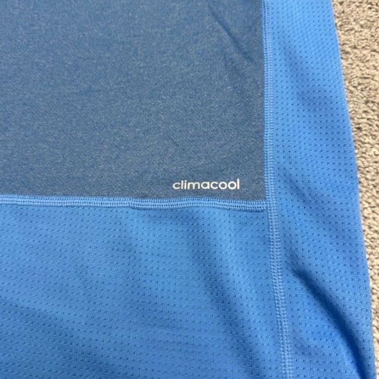 Adidas Adidas Climacool Active T-Shirt Men 2XL Blue Short Sleeve Crew Neck Athletic Tee Size US XXL / EU 58 / 5 - 3 Thumbnail