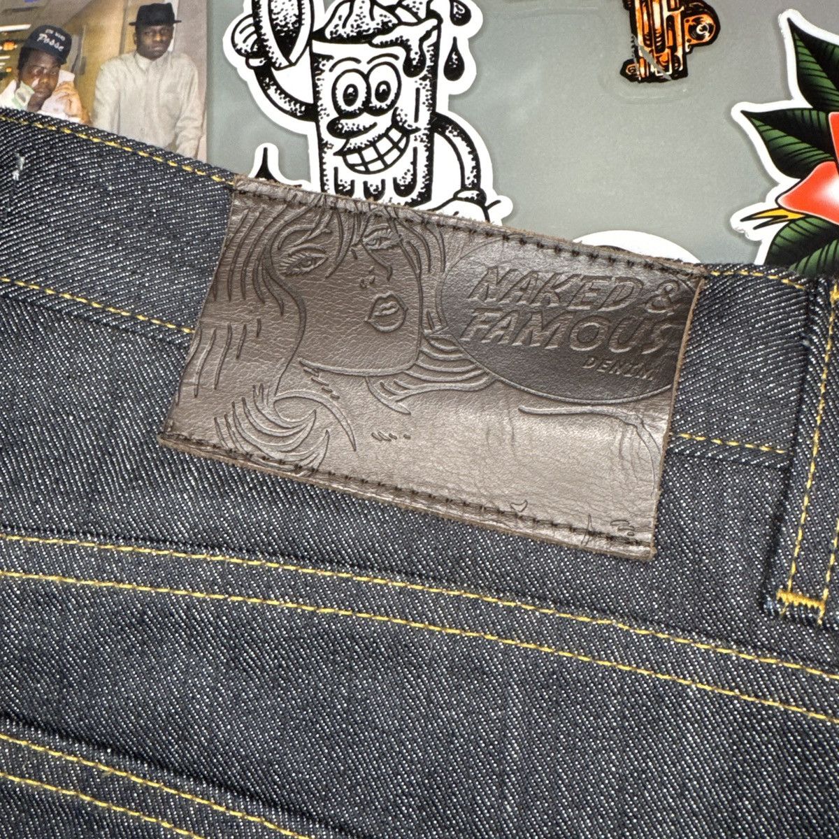 Naked & Famous Naked & Famous Denim SuperSkinnyGuy Left Hand Twill Selvedge Size US 34 / EU 50 - 2 Thumbnail