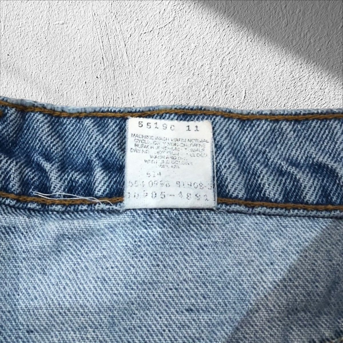 Levi's × Vintage Vintage 90s Levi’s 505 Straight Leg Denim Blue Jeans 32x30 Size US 32 / EU 48 - 5 Thumbnail