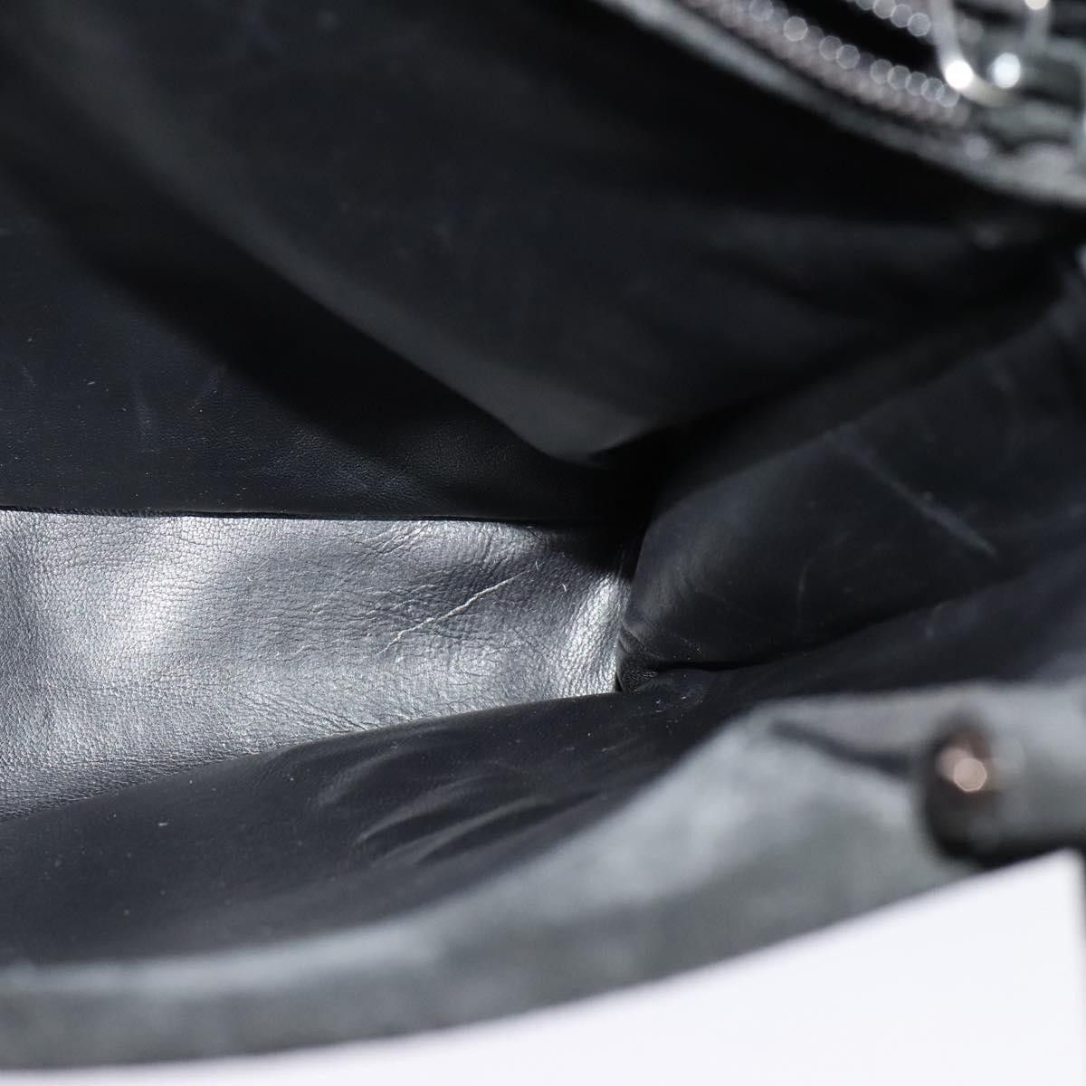 Gucci GUCCI Hand Bag Suede Black Silver 002 002 Size ONE SIZE - 19 Thumbnail