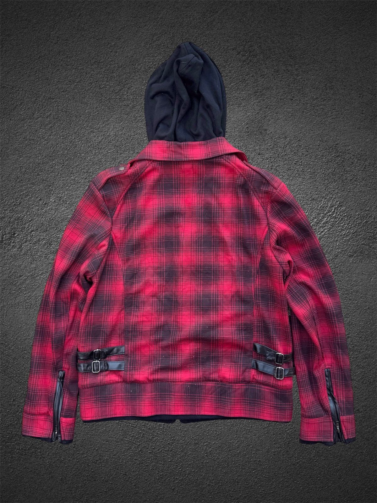 Japanese Brand × PPFM Asymmetrical Bondage Jacket Hoodie Archived Styled Size US M / EU 48-50 / 2 - 2 Thumbnail