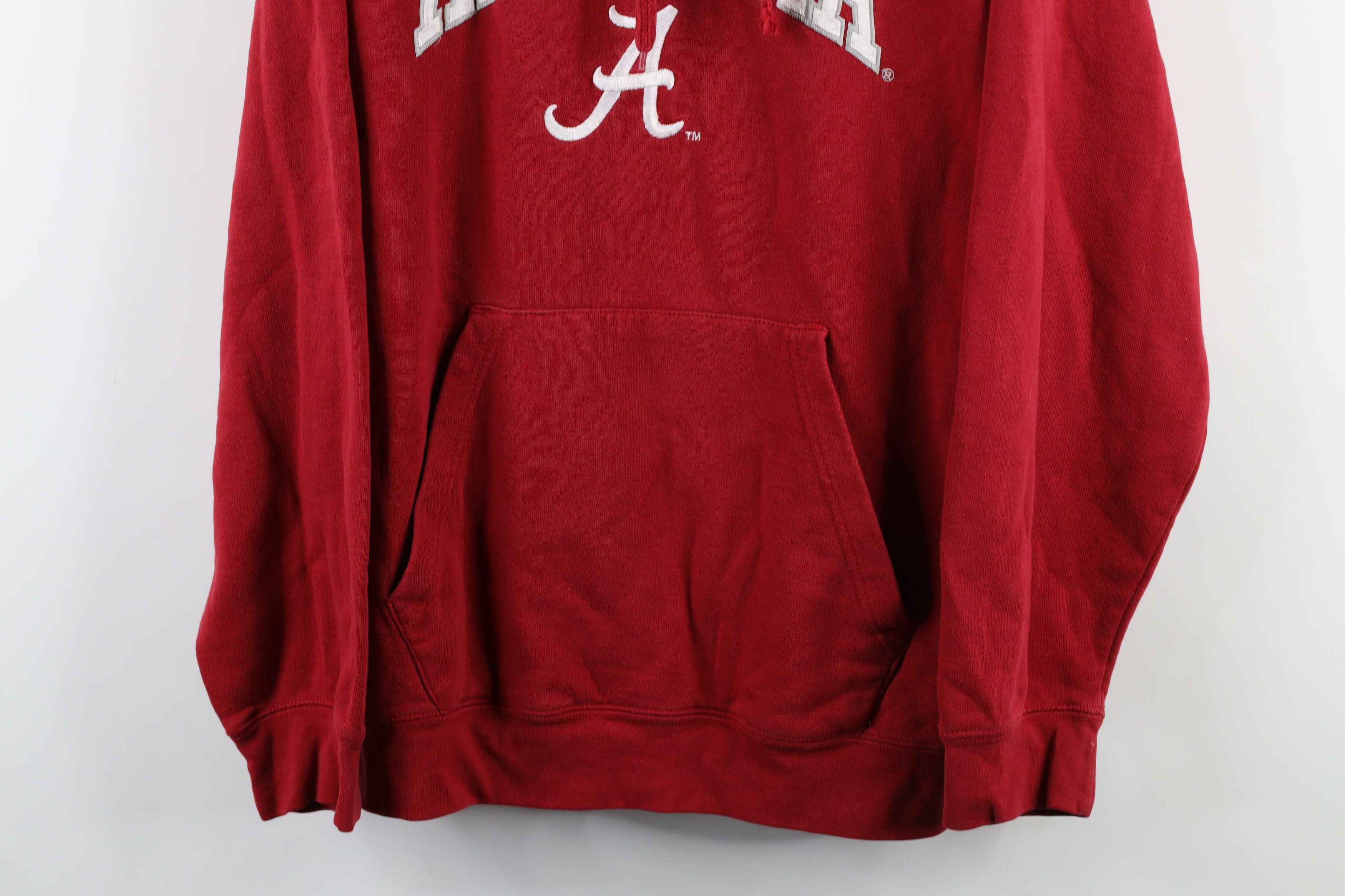 Vintage Vintage 90s Out University of Alabama Hoodie Sweatshirt Red Size US XL / EU 56 / 4 - 3 Thumbnail