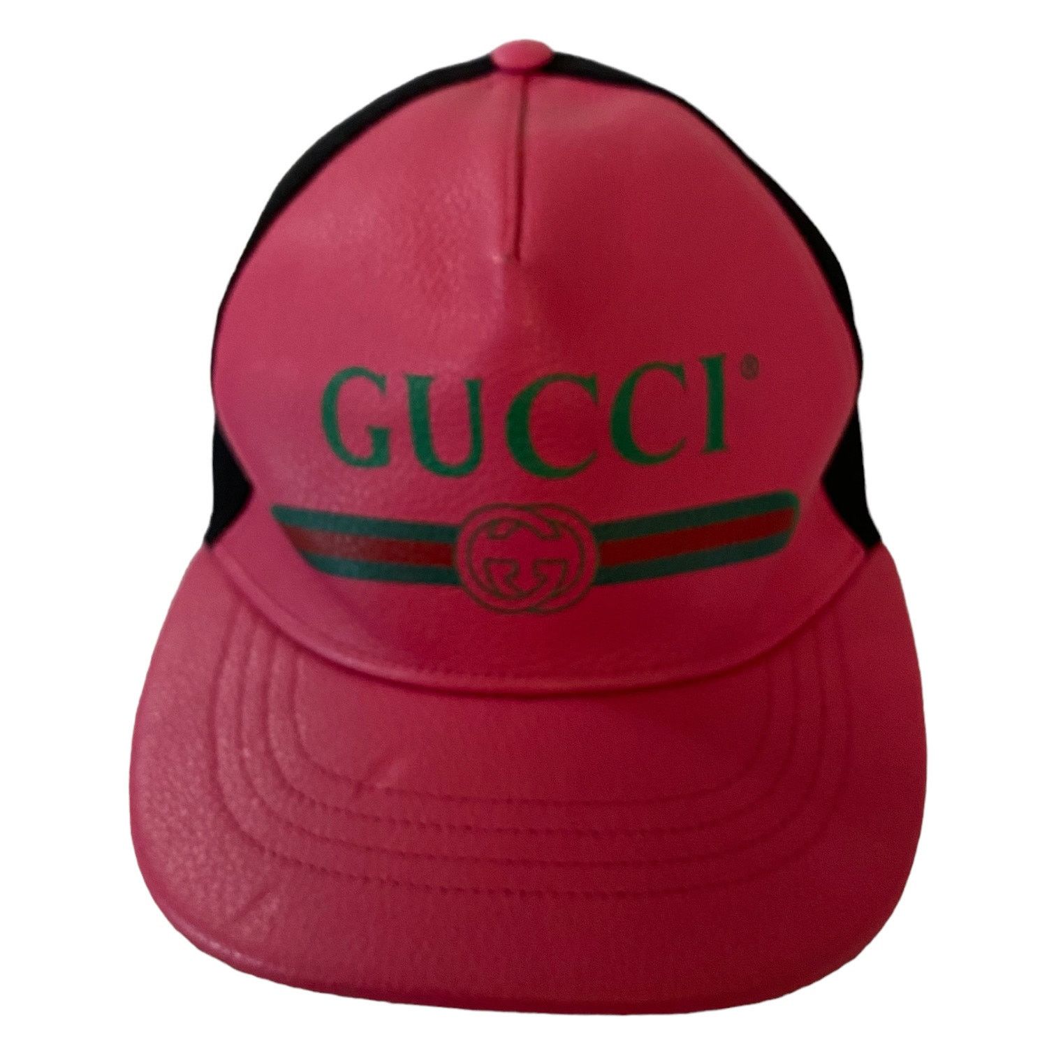 Gucci Gucci Hot Pink Leather Hat Size Medium NEW Size ONE SIZE - 2 Thumbnail