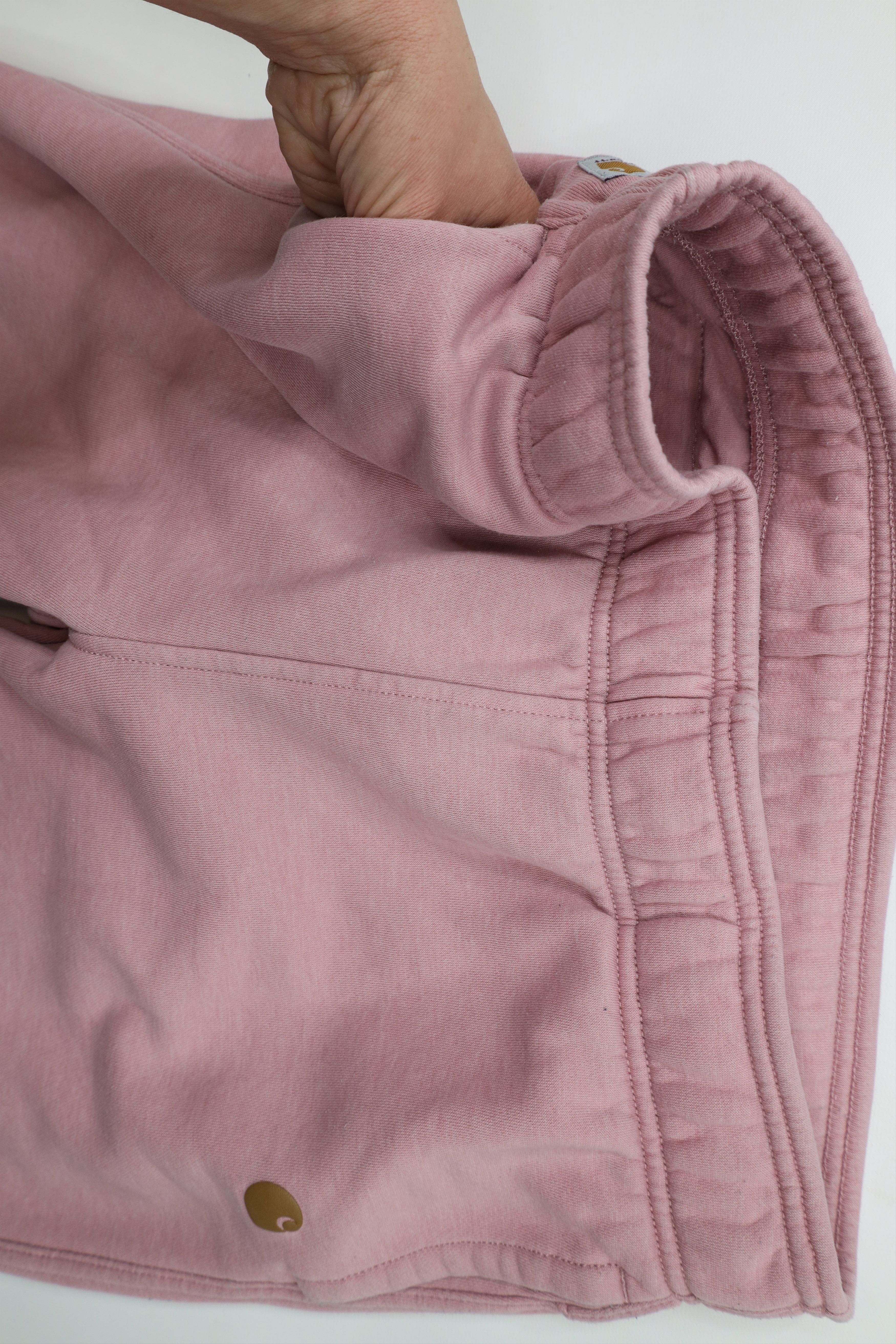 Carhartt × Vintage Vintage Y2K Carhartt Heavyweight Sweatpants Joggers Pink Size 30" / US 8 / IT 44 - 9 Thumbnail
