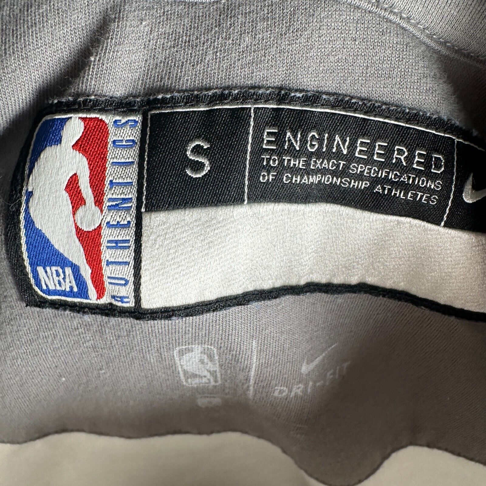 Nike Nike Philadelphia 76ers Hoodie Small Team Player Issue Gray Size US S / EU 44-46 / 1 - 6 Thumbnail